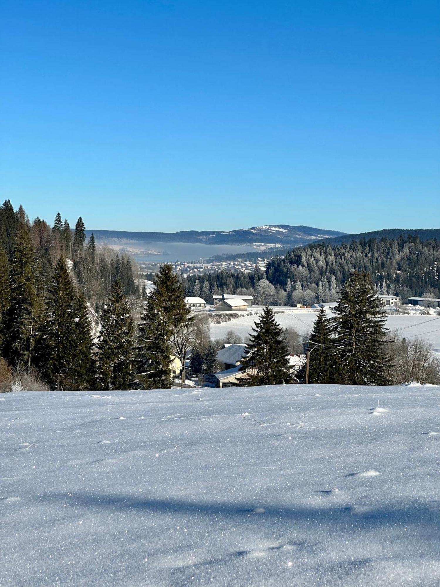 Le Belvedere Des Deux Lacs Le Brey et Maison du Bois Екстериор снимка